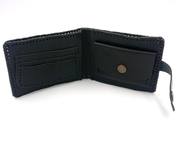 handmade leather wallet