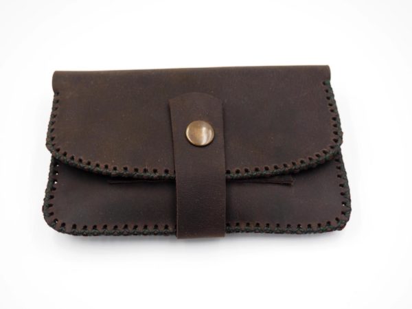 handmade leather pouch