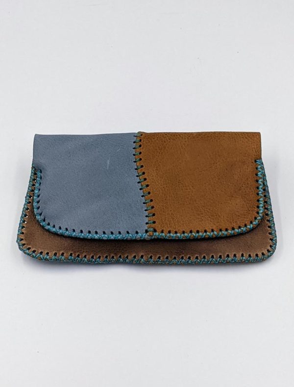 Handmade leather tobacco pouch
